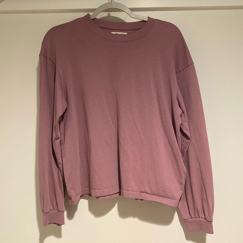 madewell long sleeeve tee